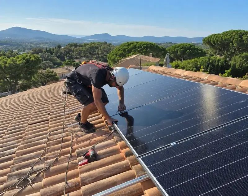 Installateur panneaux solaires Ventabren — pose photovoltaïque sur toiture